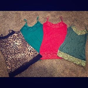 Maurice's Lace camisoles